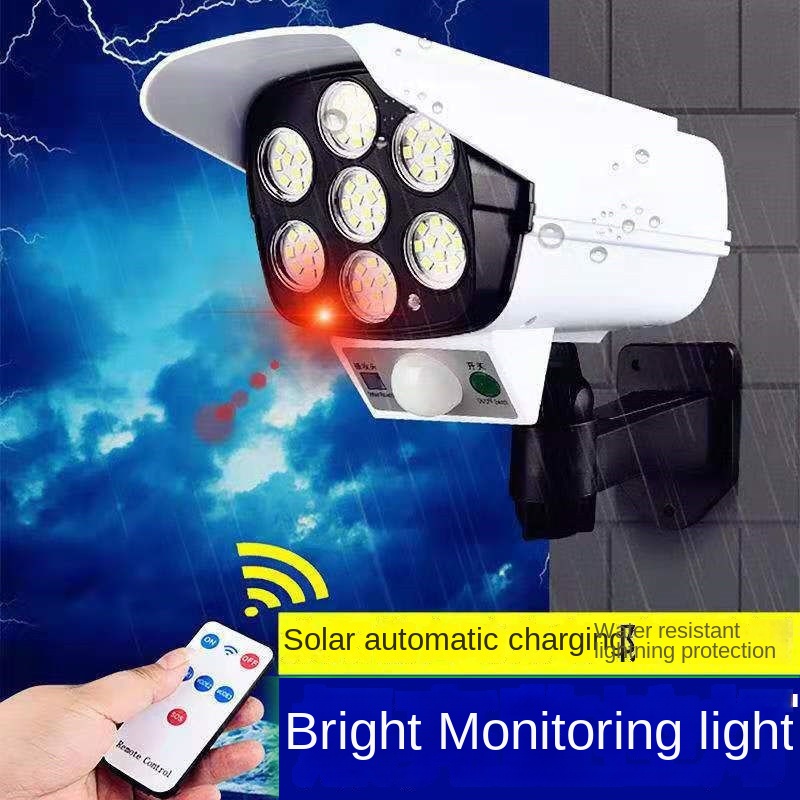 ไฟสนามพลังแสงอาทิตย์เซ็นเซอร์ก - Home Security Flood Lights บทวิจารณ์และราคา
