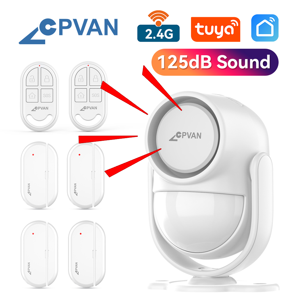 CPVAN ไร้สาย WIFI 2.4G ระบบเตื - Sim Gsm Alarm บทวิจารณ์และราคา