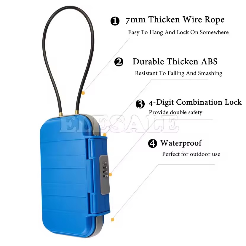 Creative แบบพกพา 4 หลักล็อค Be - Home Security Box บทวิจารณ์และราคา